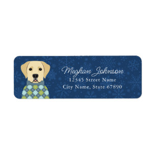 Labrador Retriever Return Address Labels