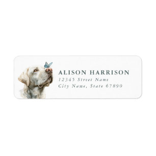 Labrador Retriever Return Address Labels