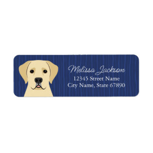 Labrador Retriever Return Address Labels