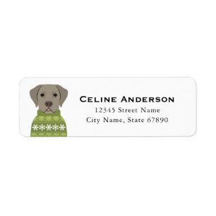 Labrador Retriever Return Address Labels