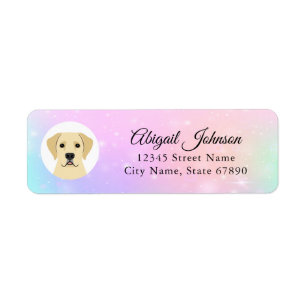 Labrador Retriever Return Address Labels
