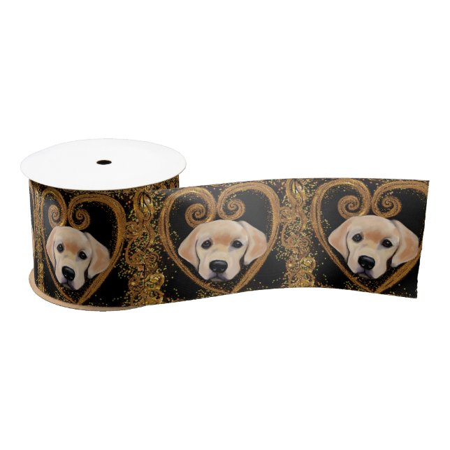 Labrador Retriever  Satin Ribbon (Spool)