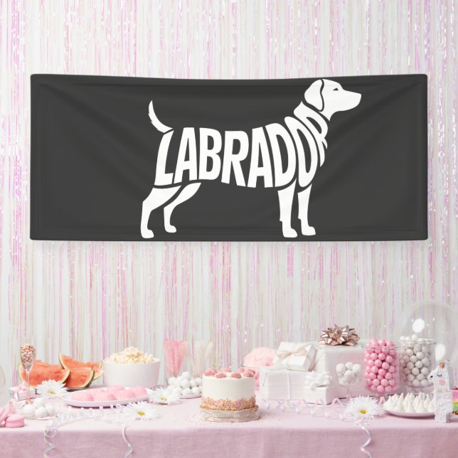 Labrador Retriever Shirt – Loyal Friend & Adventur Banner (Party)