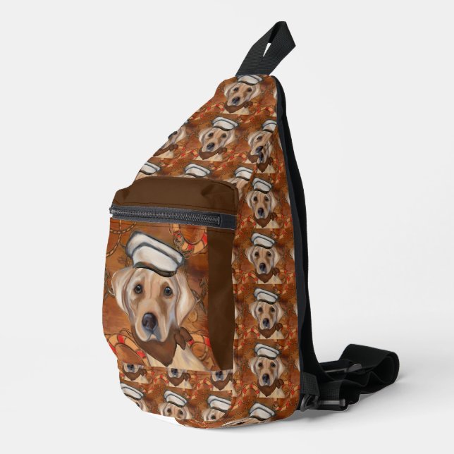 LABRADOR RETRIEVER            SLING BAG (Right Corner)