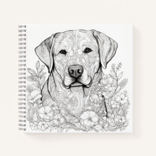 Labrador Retriever Spiral Notebook