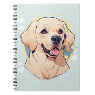 Labrador Retriever Splash of Colour Notebook