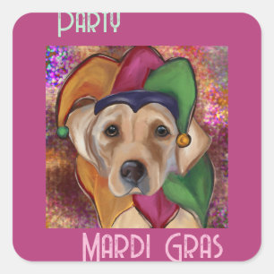 LABRADOR RETRIEVER            SQUARE STICKER