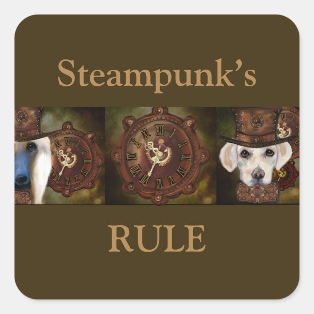 Labrador Retriever   Square Sticker (Front)