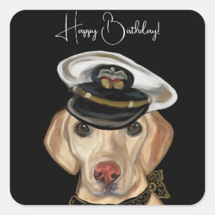 Labrador Retriever    Square Sticker