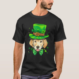 Labrador Retriever St Patricks Day Leprechaun Dog T-Shirt