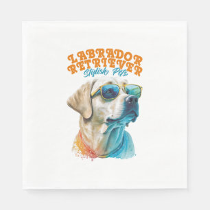 Labrador Retriever Stylish Pets Napkin