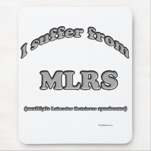 Labrador Retriever Syndrome Mouse Pad
