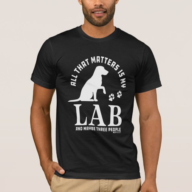 Labrador retriever t-shirt (Front)