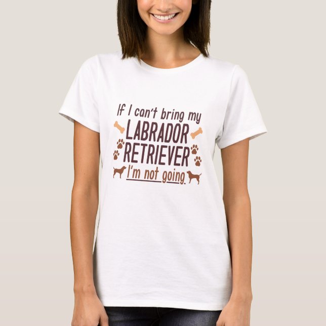 Labrador Retriever T-Shirt (Front)