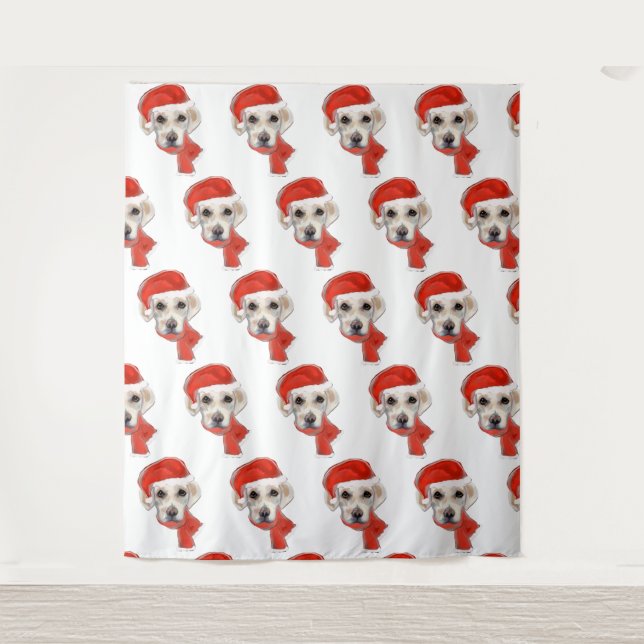 Labrador Retriever Tapestry (Front)