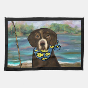Labrador Retriever Tea Towel