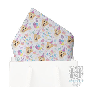 Labrador Retriever Tissue Paper