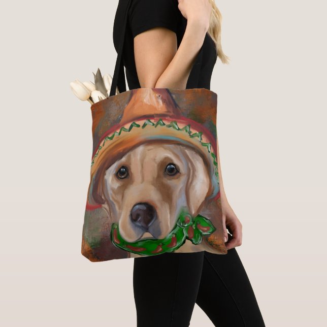 LABRADOR RETRIEVER            TOTE BAG (Close Up)