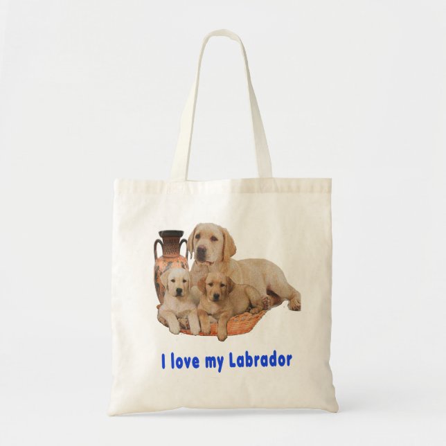 Labrador Retriever Tote Bag (Front)