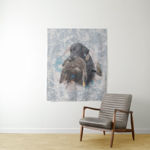 Labrador retriever tote bag metal ornament tapestry