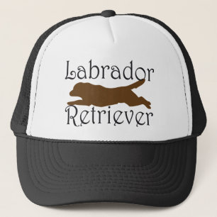 Labrador retriever trucker hat