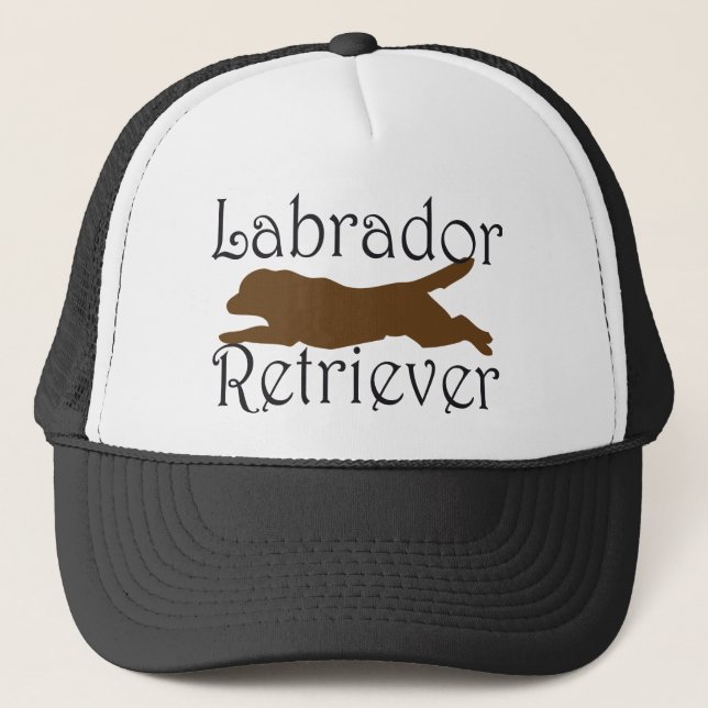 Labrador Retriever Trucker Hat (Front)
