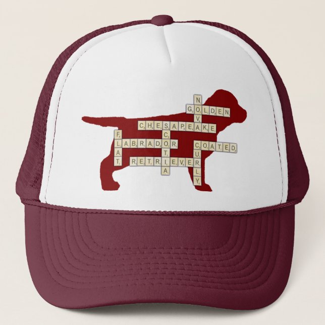 Labrador Retriever Trucker Hat (Front)