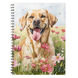 Labrador Retriever Watercolor Journal