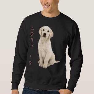 Labrador Retriever White Lab Dog Mum Sweatshirt