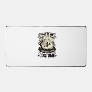 Labrador Retriever Witch Halloween Costume Shirt_1 Desk Mat