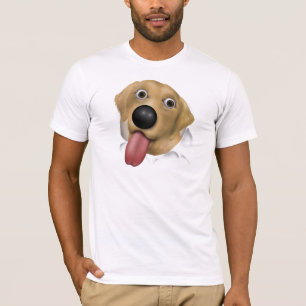 Labrador Retriever (Yellow) Busting Out T-Shirt