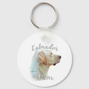 Labrador Retriever (yellow) Mum 2 Key Ring