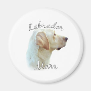 Labrador Retriever (yellow) Mum 2 Magnet