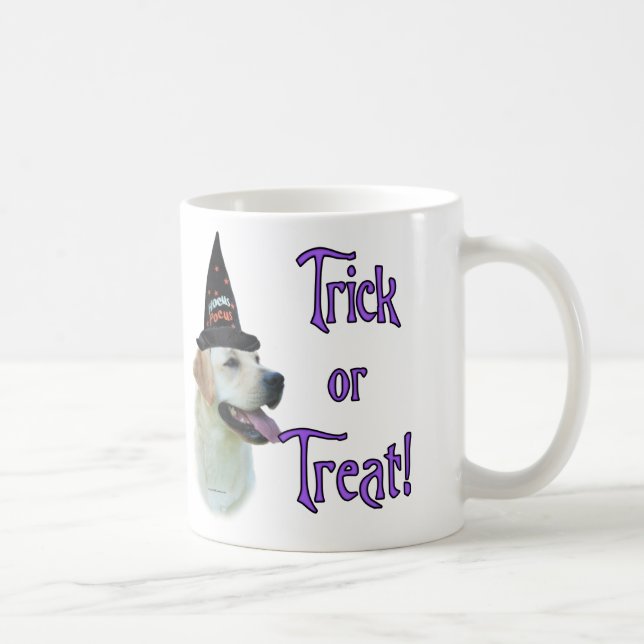 Labrador Retriever (yellow)Trick Coffee Mug (Right)