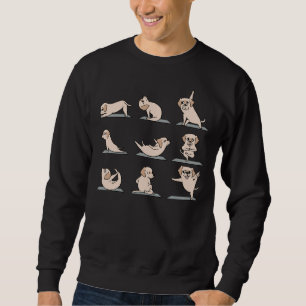 Labrador Retriever Yoga Sweatshirt