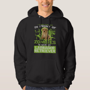 Labrador Retriever Zombies Hoodie