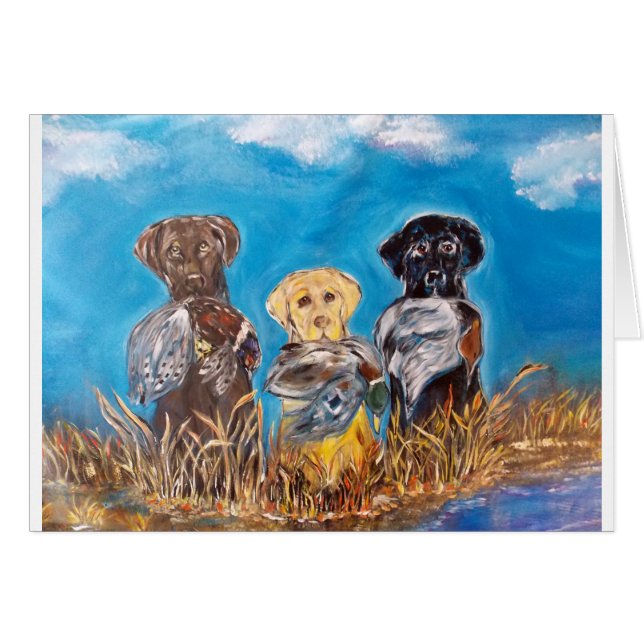 LABRADOR RETRIEVERS (Front Horizontal)