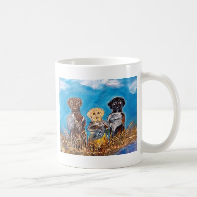 LABRADOR RETRIEVERS COFFEE MUG (Right)