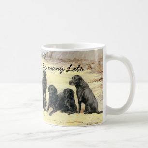 Labrador Retrievers On The Beach Mug