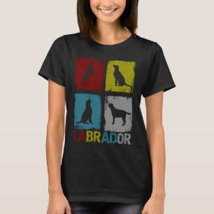 Labrador Retro Retriever Vintage Gift Dog T-Shirt