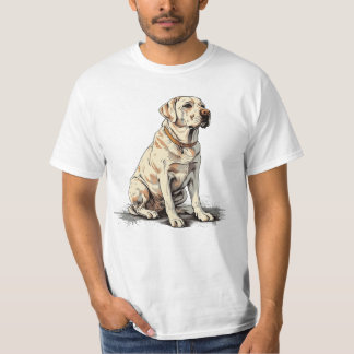 Labrador Vintage: Cute & Funny Dog Lover Collectio T-Shirt