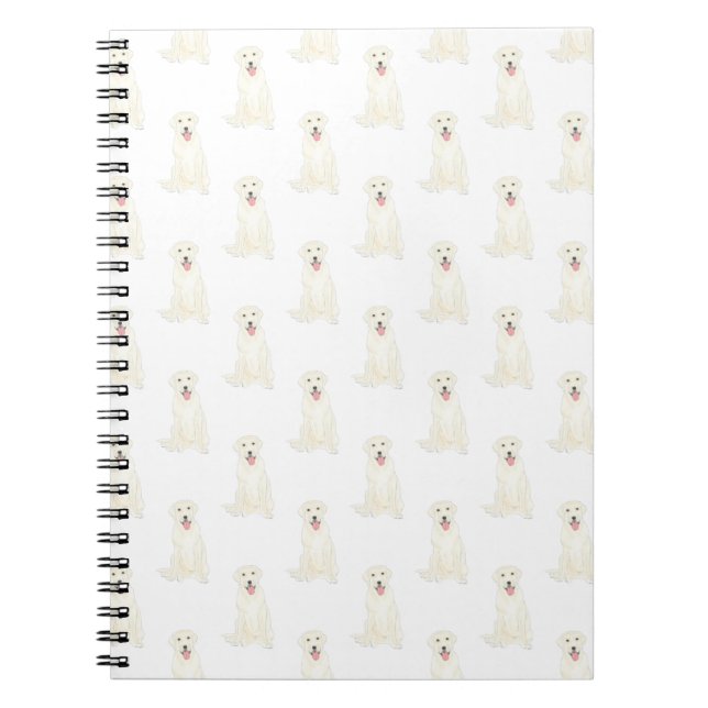Labrador (White) Notebook (Front)