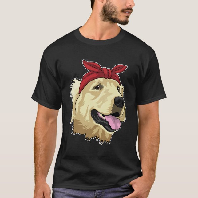 Labrador with Bandanna T-Shirt (Front)