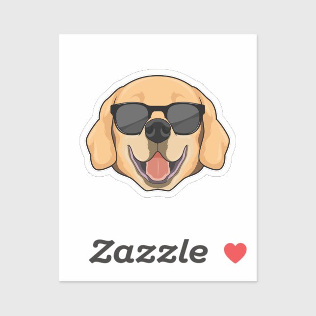 Labrador with Sunglasses (Sheet)
