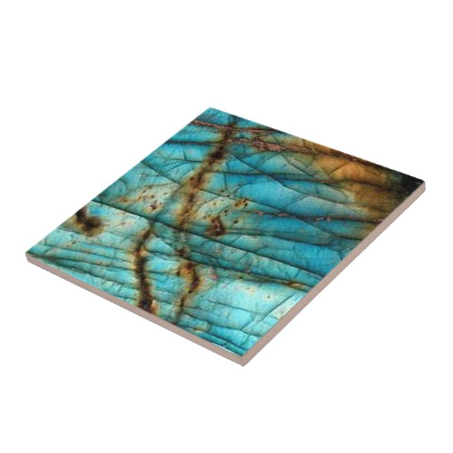 Labradorite 1look ceramic tile (Side)
