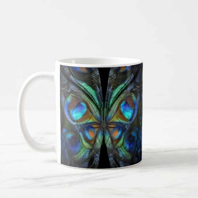 Labradorite butterfly1 coffee mug (Left)