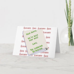 LabradorpluralNice Holiday Card