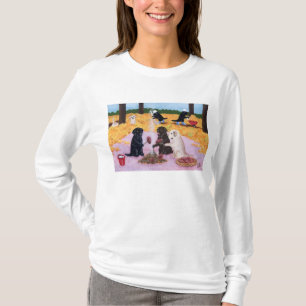 Labradors Autumn Fun T-Shirt