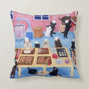 Labradors Bakery Cushion