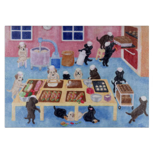 Labradors Bakery Cutting Board